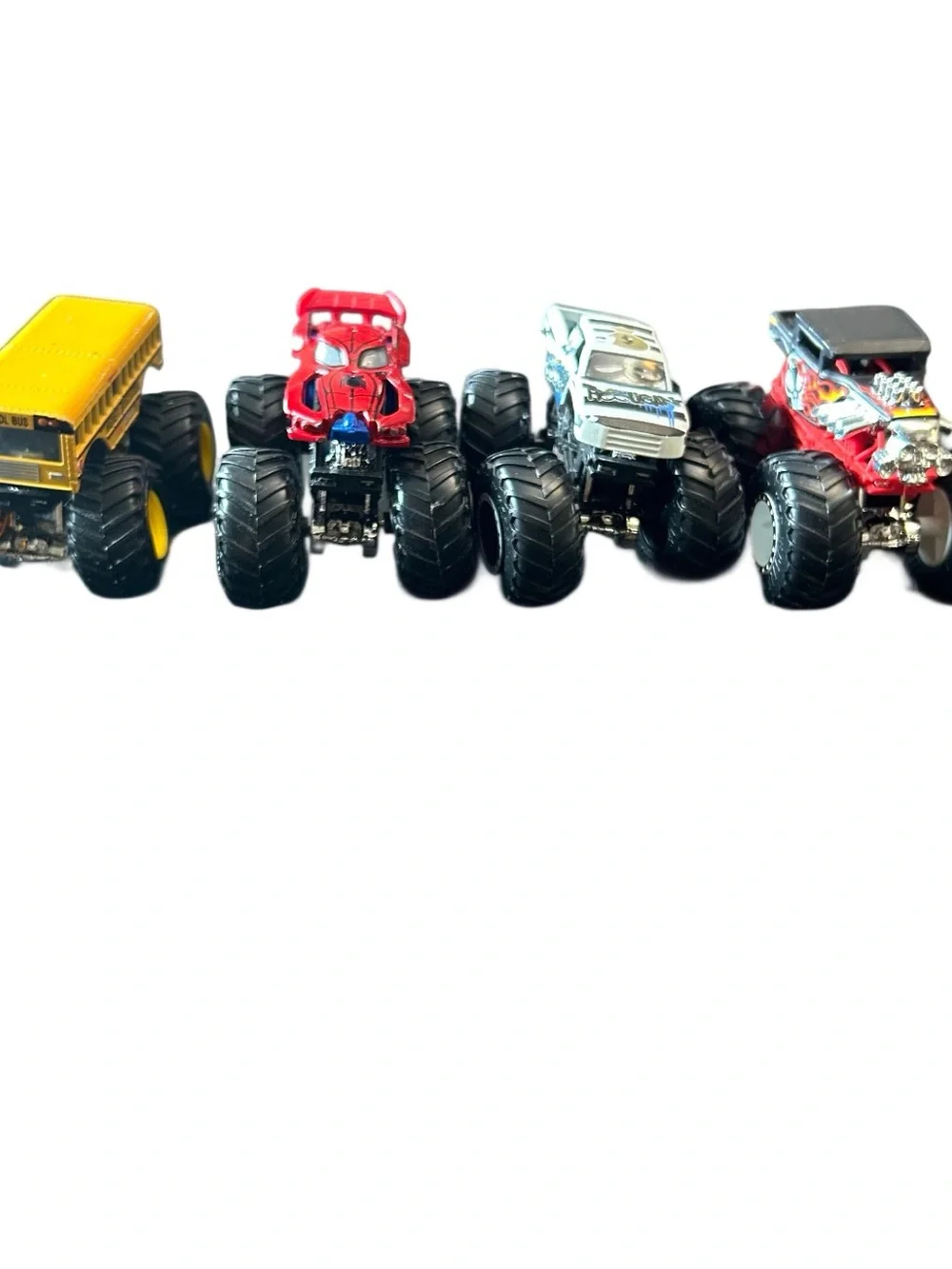 Hot Wheels Monster Truck Diecast Vehicle Lot Of 8 Set